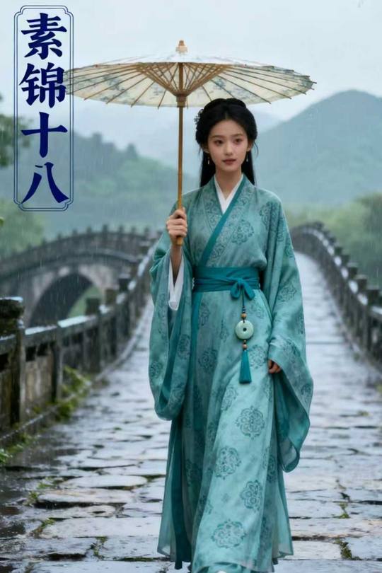 素锦十八封面