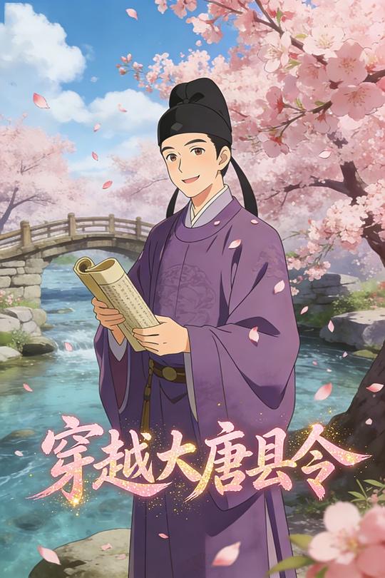 穿越大唐县令封面