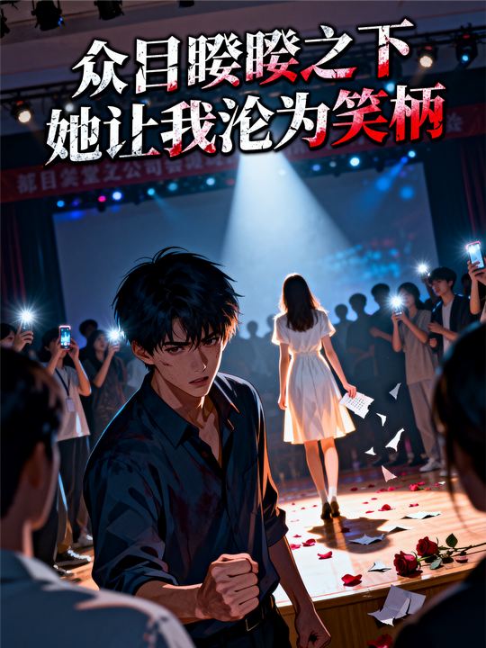 众目睽睽之下她让我论为笑柄封面