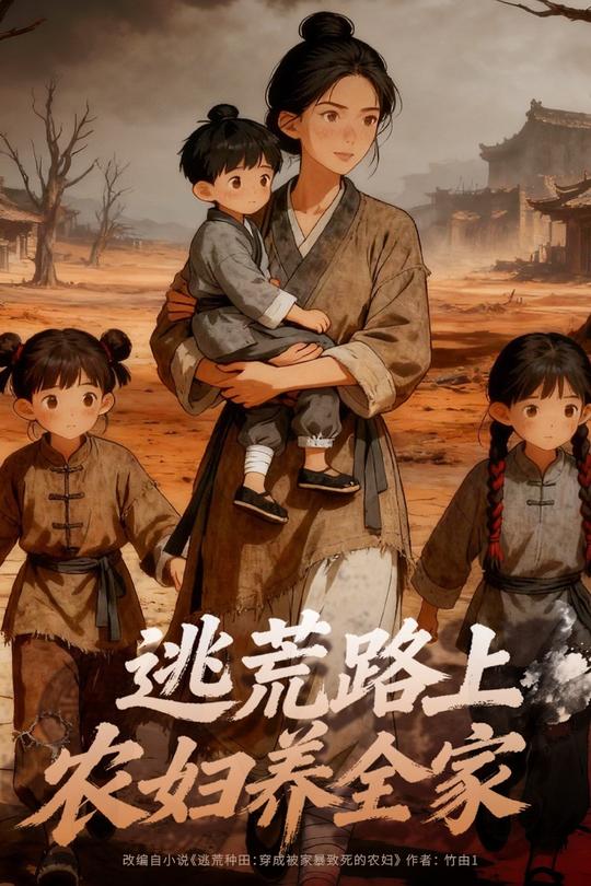 逃荒路上,农妇养全家封面