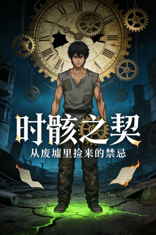 时骸之契:从废墟里捡来的禁忌封面