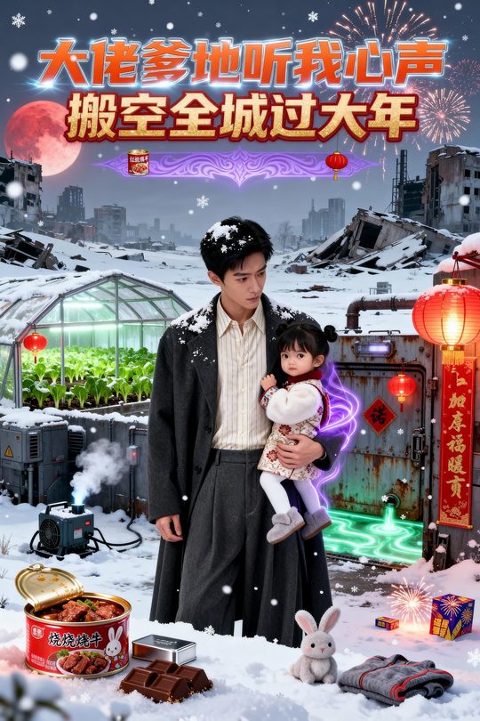 大佬爹地听我心声,搬空全城过大年封面