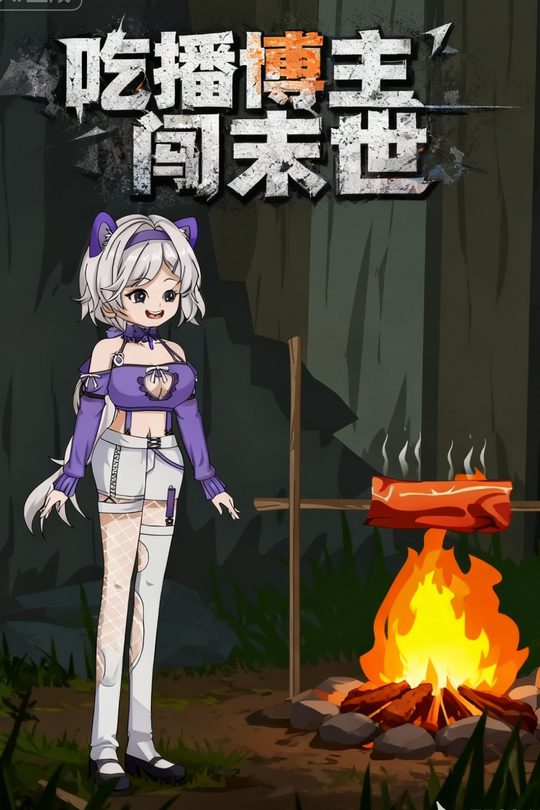 吃播博主闯末世封面
