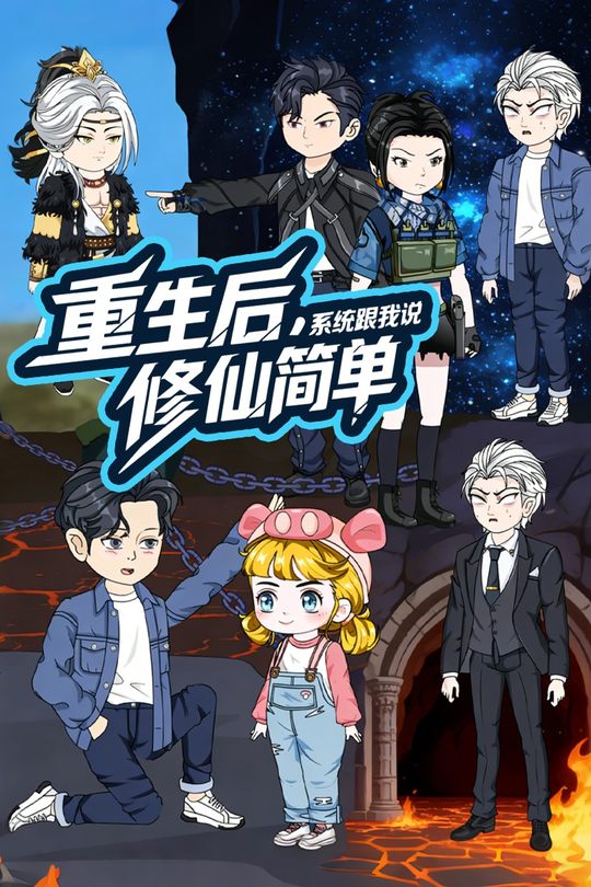重生后,系统跟我说修仙简单封面