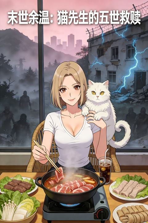 末世余温:猫先生的五世救赎封面