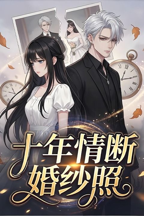 十年情断婚纱照封面