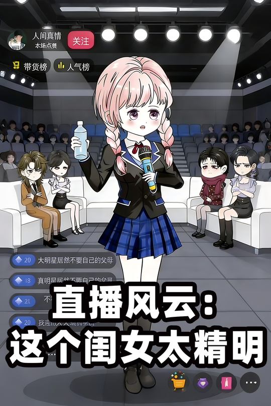 直播风云:这个闺女太精明封面