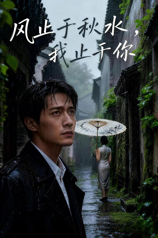 风止于秋水，我止于你封面