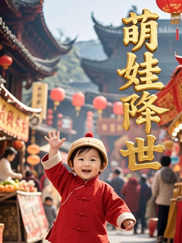 萌娃降世封面