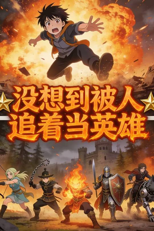 没想到被人追着当英雄封面