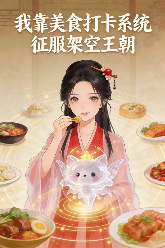 我靠美食打卡系统征服架空王朝封面