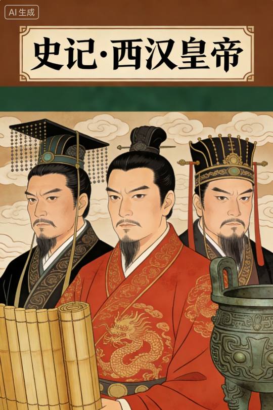 史记西汉皇帝封面
