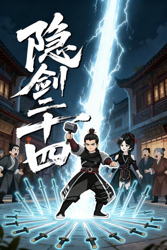 隐剑二十四封面