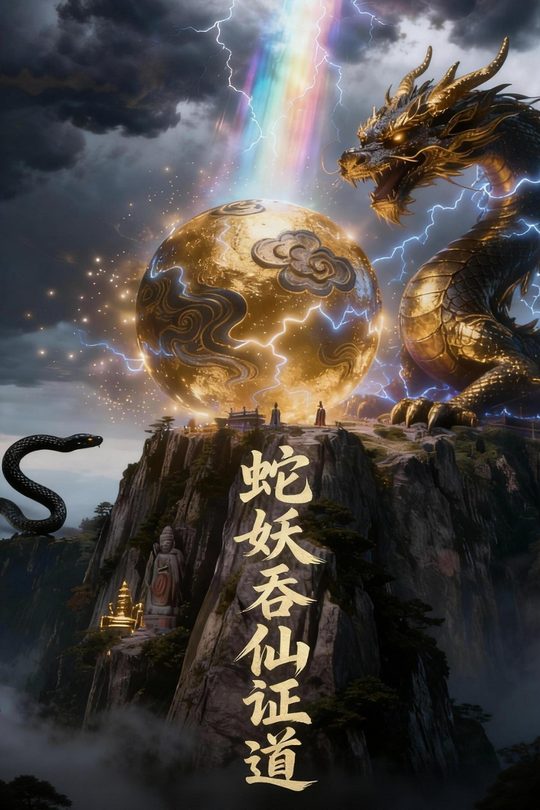 蛇妖吞仙证道封面