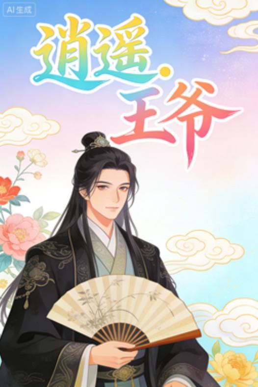 逍遥王爷。封面
