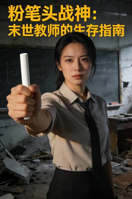 粉笔头战神:末世教师的生存指南封面