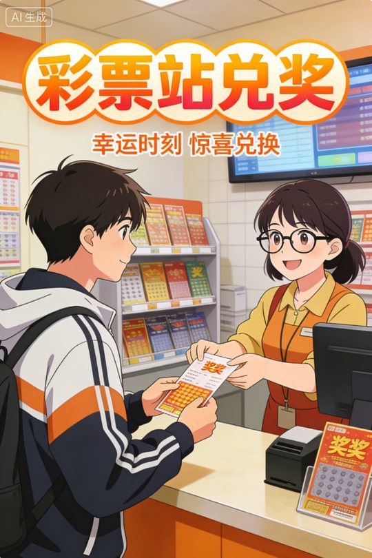彩票站兑奖封面