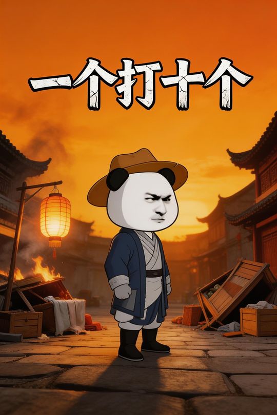 一个打十个封面
