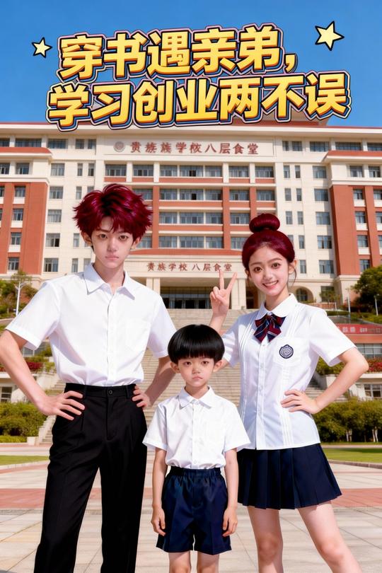 穿书遇亲弟,学习创业两不误封面