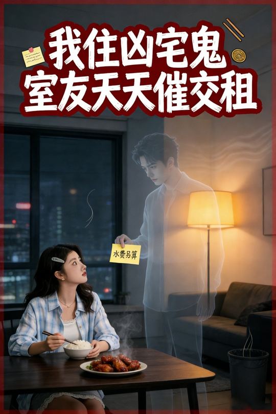 我住凶宅鬼室友天天催交租封面