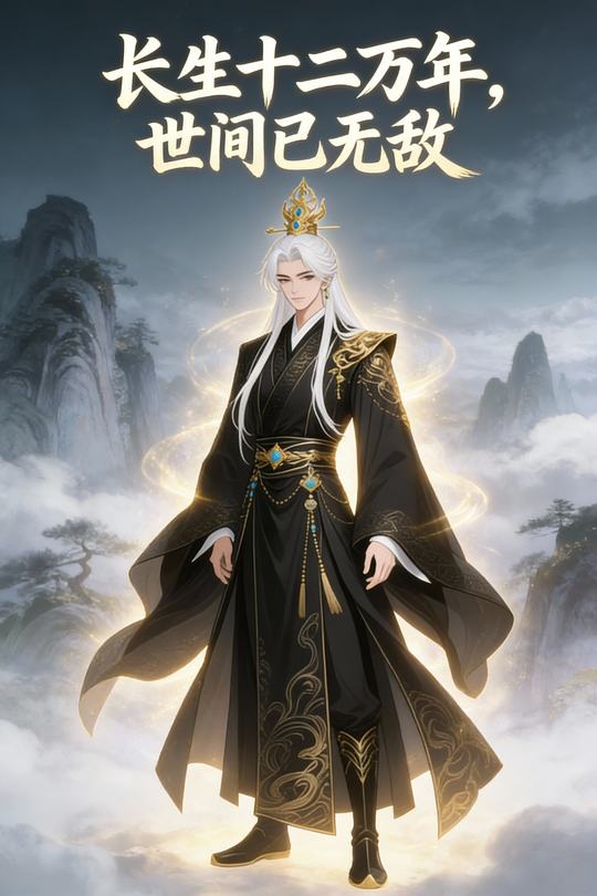 长生十二万年,世间己无敌封面