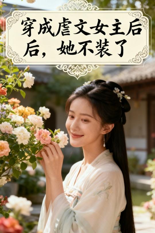 穿成虐文女主后,她不装了封面