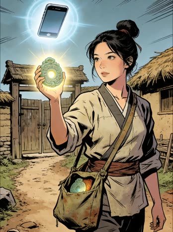 农门旺女携宝穿越封面