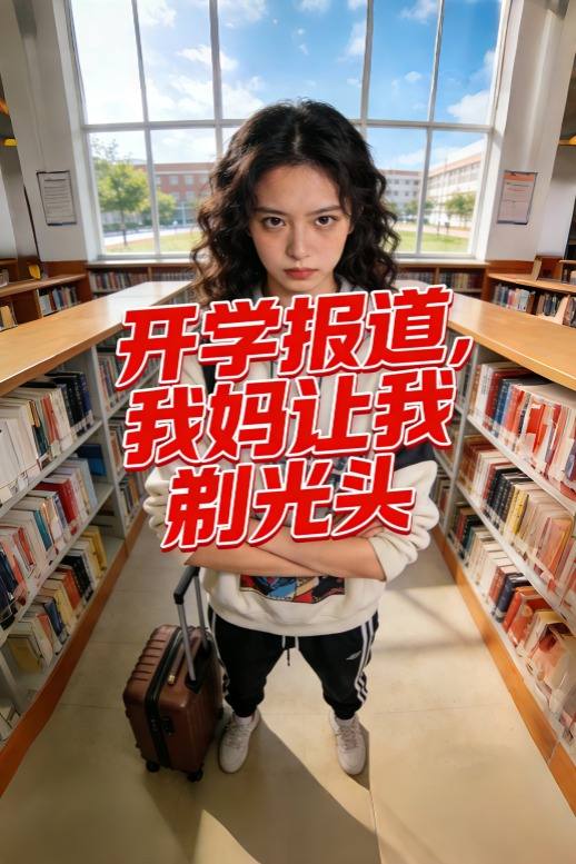 开学报道,我妈让我剃光头封面