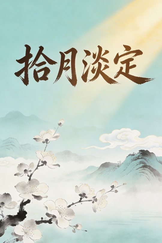 拾月淡定封面