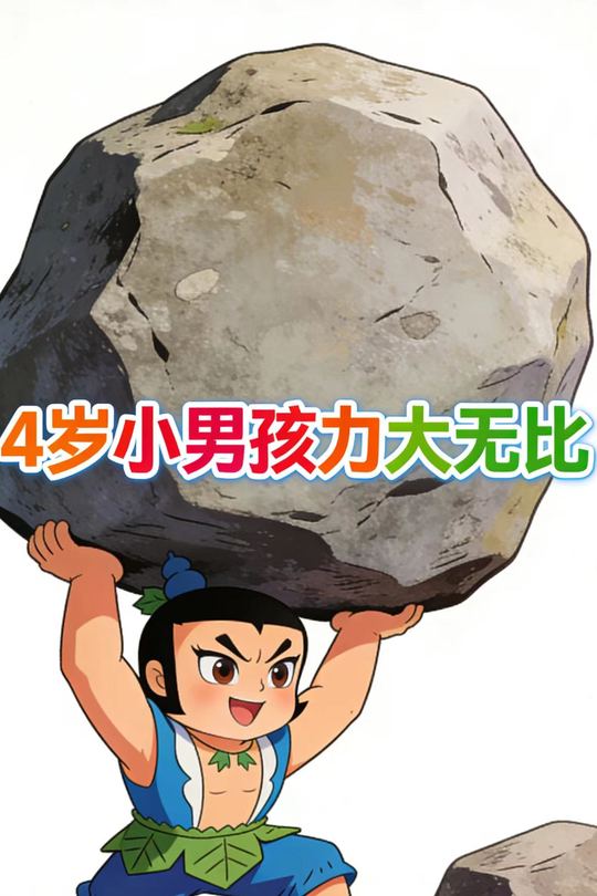 4岁小男孩力大无比封面