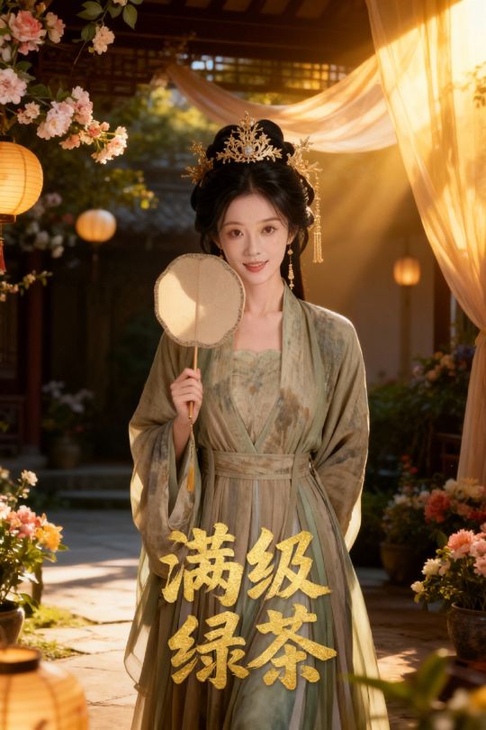 满级绿茶封面