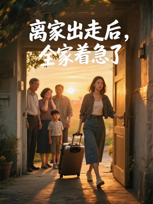 离家出走后,全家着急了封面