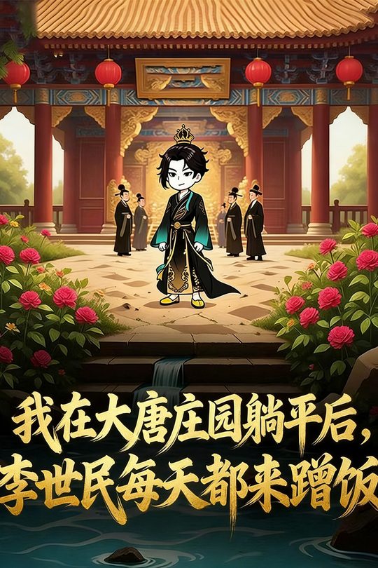 我在大唐庄园躺平后,李世民每天都来蹭饭封面