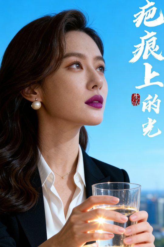 疤痕上的光封面