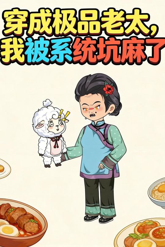 穿成极品老太,我被系统坑麻了封面