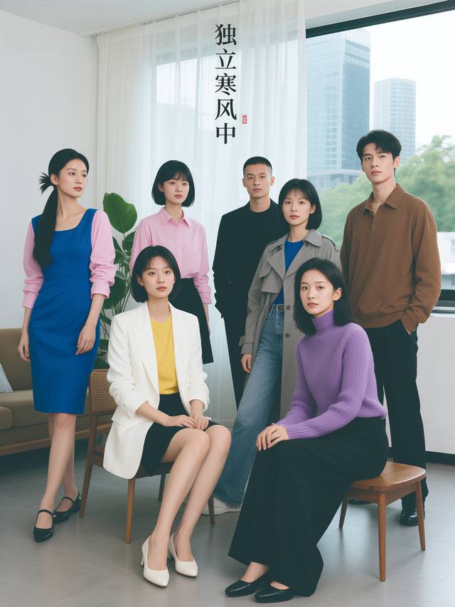 独立寒风中封面