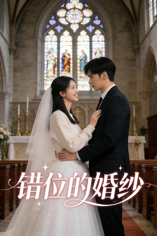 错位的婚纱封面