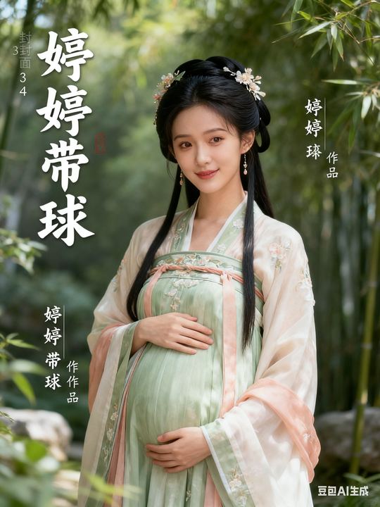 婷婷带球封面