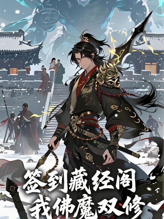 签到藏经阁,我佛魔双休封面