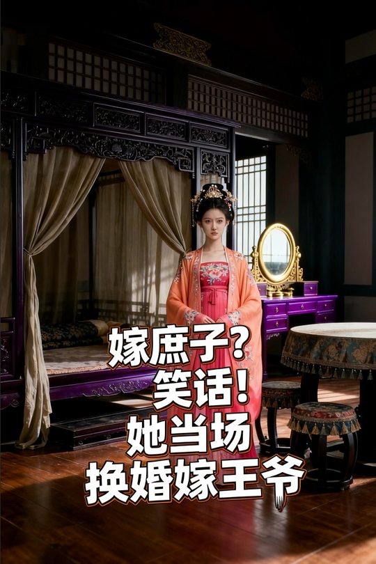 嫁庶子?笑话!她当场换婚嫁王爷封面