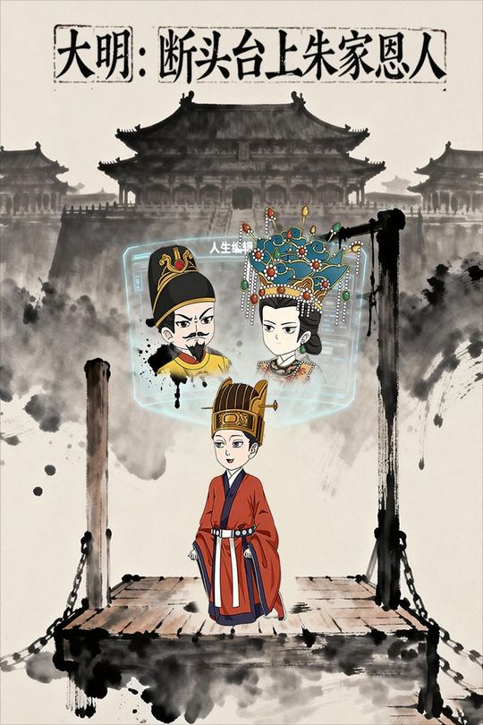 大明,断头台上朱家恩人封面