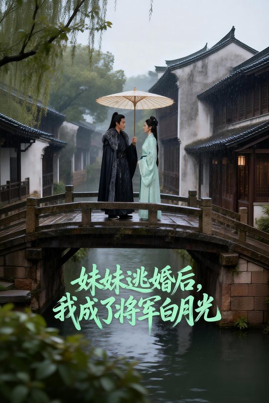 妹妹逃婚后,我成了将军白月光封面