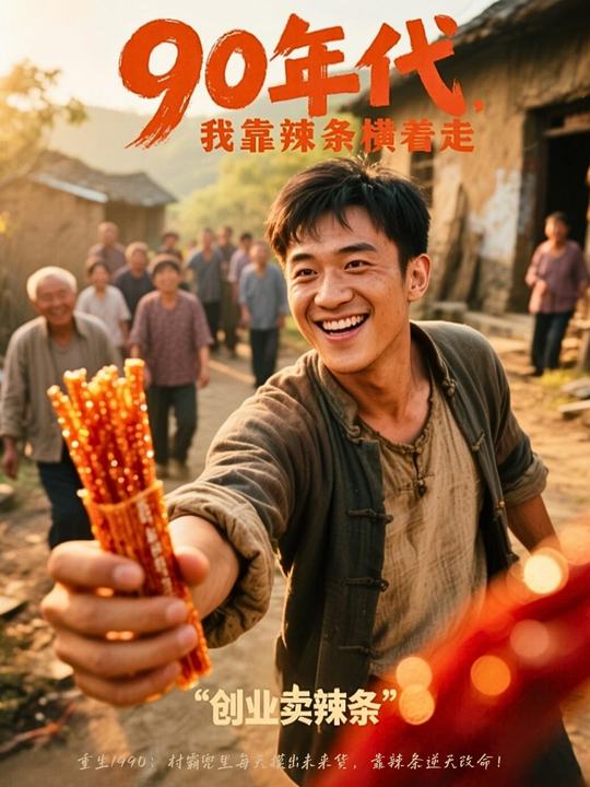 90年代,我靠辣条横着走封面