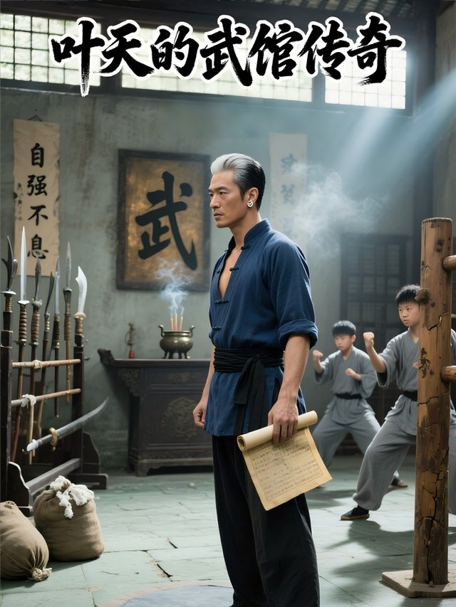 叶天的武馆传奇封面