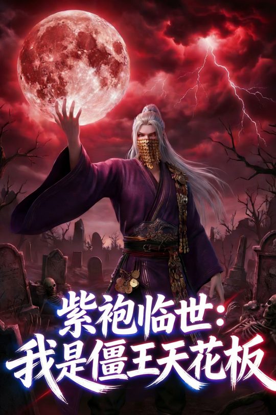 紫袍临世:我是僵王天花板封面