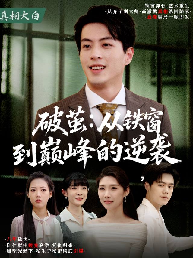 破茧:从铁窗到巅峰的逆袭封面