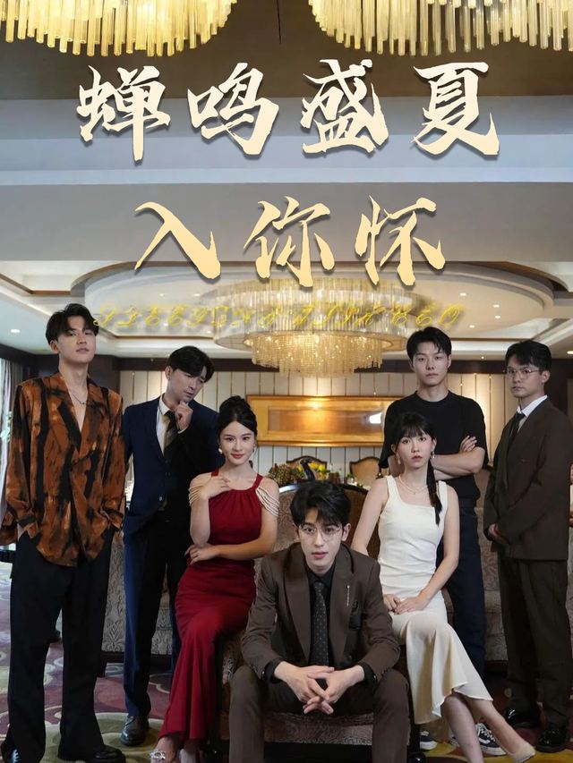 蝉鸣盛夏入你怀封面