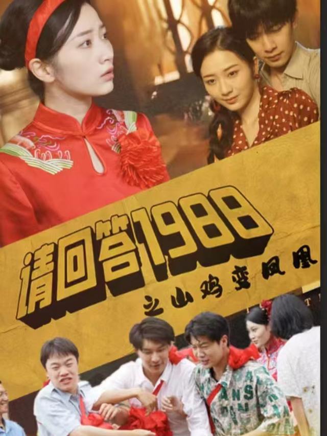 请回答1988之山鸡变凤凰封面