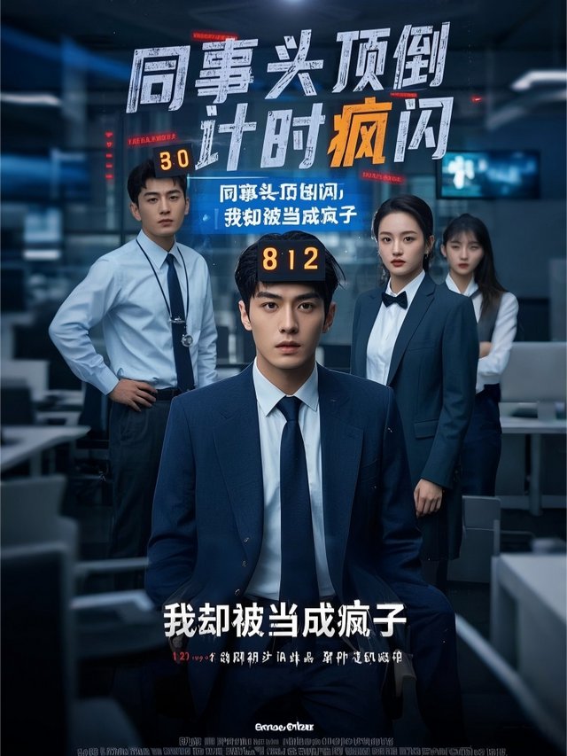 同事头顶倒计时疯闪,我却被当成疯子?封面