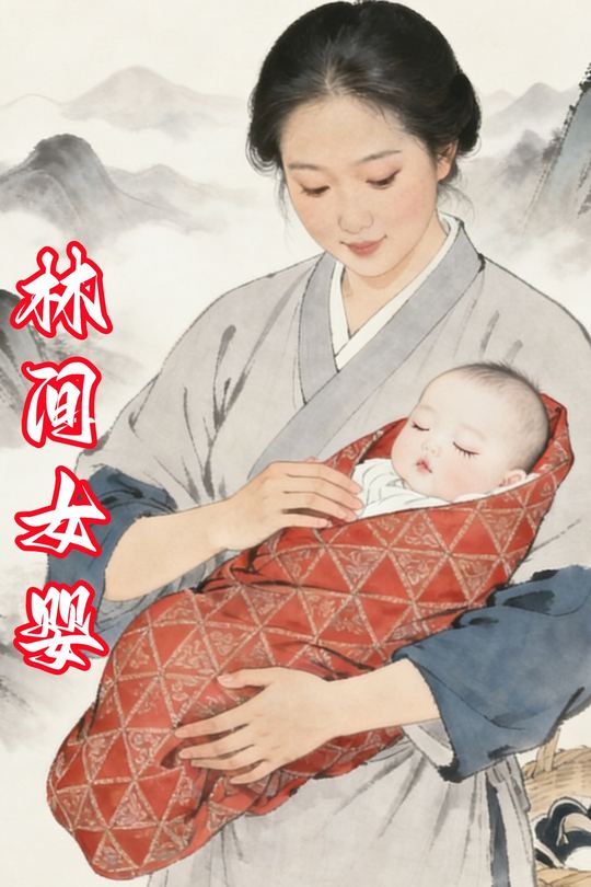 林间女婴封面